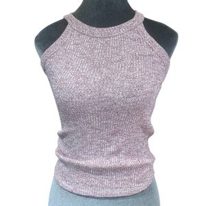 Anthropologie Maeve Ribbed Knit Racerback Tank Top